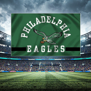 Spot Promotion NFL Philadelphia Eagles Flag 3*5 pies Poliéster Liga <span class=keywords><strong>de</strong></span> fútbol Equipo Evento al aire libre Estadio Cheer Celebration - Product Image 2