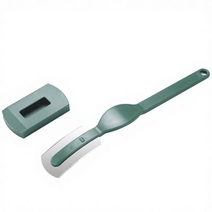 Espátula de Plástico Verde para Hornear con Cubierta Protectora, Apta para Lavavajillas, para Herramientas de Repostería - Product Image 3