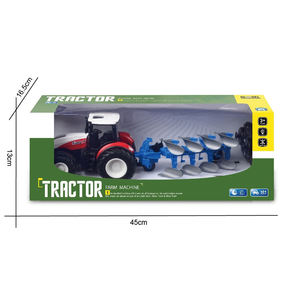 Jouet de voiture agricole en plastique 2.4GHZ 1/24 6 canaux modèle RC <span class=keywords><strong>tracteur</strong></span> <span class=keywords><strong>John</strong></span> & Deered avec charrue de renversement - Product Image 2
