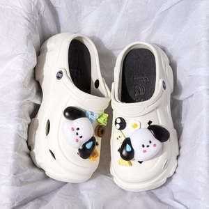 Colección de otoño 2025, cómodas Zapatillas de casa a la moda, zapatos de cueva al aire libre con punta cuadrada, gamuza de algodón, aumento de altura cálido - Product Image 6