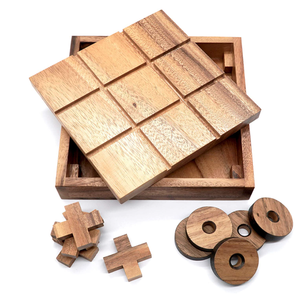 Grand jeu en bois à bout <span class=keywords><strong>Tac</strong></span> géant, pour enfants, Table basse, salon, pour adultes - Product Image 4