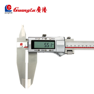 0-500 मिमी स्टेनलेस स्टील डिजिटल वर्नियर कैलिपर डबल ब्लेड इलेक्ट्रॉनिक मापने शासक मोटाई गेज रेंज फाइंडर उपकरण - Product Image 6