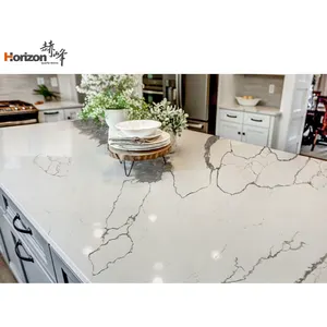 Horizon artificial Quartz Stone Slab natural Stone Veneer For Exterior And Interior kitchen Quartz