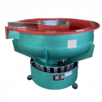 Machine de polissage vibratoire pour l'élimination rapide de la rouille et le nettoyage des pièces métalliques en acier inoxydable, capacité 450L
