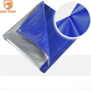 टेंट के लिए नि:शुल्क नमूना तेजी से शिपिंग वॉटरप्रूफ टार्प छलावरण रंग पीई तिरपाल शीट - Product Image 6