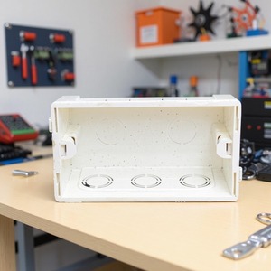 <span class=keywords><strong>Caja</strong></span> de Conexiones Eléctrica de PVC/PP, <span class=keywords><strong>Caja</strong></span> de <span class=keywords><strong>Pared</strong></span> Universal para Interruptores y Enchufes, <span class=keywords><strong>Caja</strong></span> de Distribución Doméstica Preinstalada, 86x86x50mm - Product Image 2