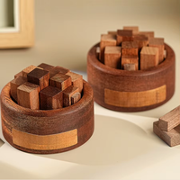 Difusor de Aromas de Madera Maciza Hecho a Mano para Decoración del Hogar y Adorno Perfumado