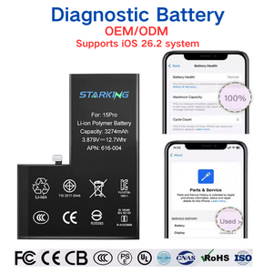 <span class=keywords><strong>Batterie</strong></span> de remplacement rechargeable OEM pour <span class=keywords><strong>iPhone</strong></span> <span class=keywords><strong>12</strong></span> 12mini 13 13 <span class=keywords><strong>Mini</strong></span> 14 Pro Max 15 Sûre pour la <span class=keywords><strong>batterie</strong></span> <span class=keywords><strong>iPhone</strong></span> avec carte de protection - Product Image 1