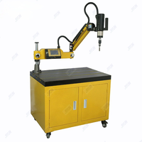 Mesin penyadap Cnc listrik Desktop, M12 M24 M30 M36 lengan mengetuk fleksibel