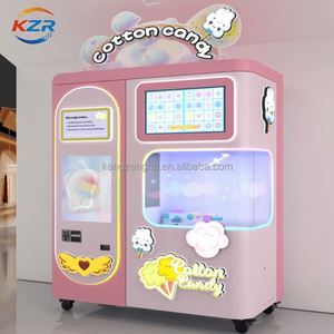 Nouvelle machine à barbe à papa intelligente entièrement automatique, distributeur automatique sans personnel, pour sites touristiques et autres startups commerciales - Product Image 2