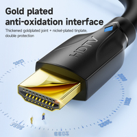 Câble HDMI 2.0 ultra-fin plaqué or haute vitesse pour téléviseurs Ultra HD 4K 60Hz, projecteurs, moniteurs - PVC 1M 2M 3M 4M
