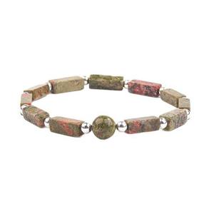 Alla moda imperiale lapislazzuli blu sabbia occhio di tigre per bracciale perlina quadrata oro pollo maculato sangue naturale quarzo ametista - Product Image 5