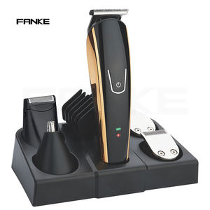 FANKE メンズヘアクリッパー カスタマイズ 5-in-1 USB充電式コードレスヘアトリマーセット - Product Image 1