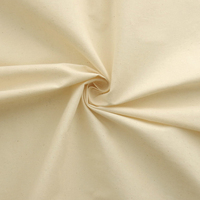 100% coton popeline écru gris tissus tissés plaine Stock Textiles usine pour chemises couvre fabricant fournisseur en gros