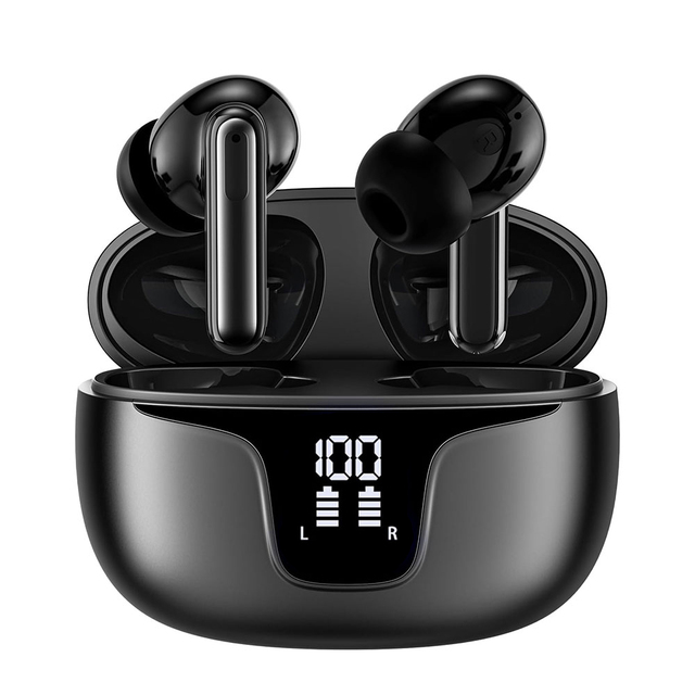 Tws Headphone HiFi Stereo Wireless Earbuds Earphone Enc Noise Cancelling Earphones Bluetooth 5.3 In-Ear Sport Earbuds