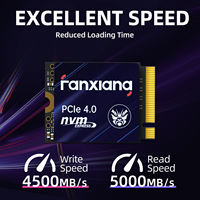 Fanxiang S630 M.2 2230 1TB NVMe SSD PCIe 4.0 Disque SSD interne, jusqu'à 5000 Mo/s, compatible avec Steam Deck et Surface