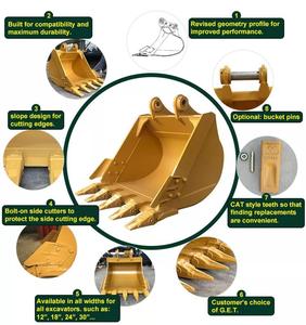 Rsbm acessórios para máquinas de construção padrão do balde da escavadeira do balde - Product Image 4