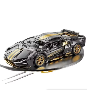 Ensemble de blocs de construction Cyberpunk Supercar 1000 + PCS | Modèle de voiture télécommandée de haute technologie pour adultes et enfants | Matériau ABS - Product Image 2