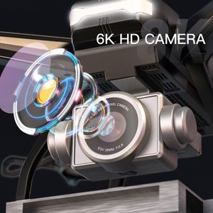 โดรน V14 6K กล้องมุมกว้าง HD 1080P Wi-Fi FPV กล้องคู่รักษาความสูงโดรนกล้องเฮลิคอปเตอร์ของเล่น - Product Image 3