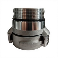 Raccord rapide en alliage d'aluminium Hong'an KD65 DN65 (2,5 pouces) pour hydrants et camions de pompiers