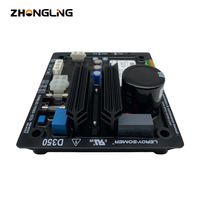 Régulateur de tension automatique en plastique et cuivre Zhongling D350 pour générateur diesel, groupe électrogène monophasé et triphasé, haute qualité, prix spécial