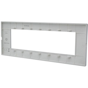 White Soft <b>Touch</b> Plate 7-Way Compatible With Vimar Plana <b>Switches</b> - Product Image 3