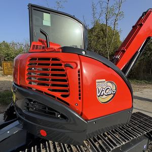 Mini-excavatrice <span class=keywords><strong>Yanmar</strong></span> VIO80 avec lame de bulldozer en option, chenilles en caoutchouc, transport facile - Product Image 2