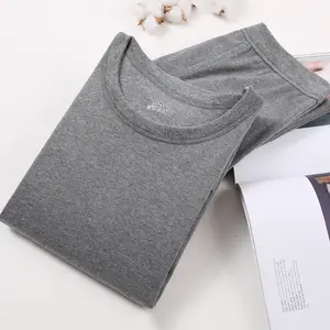 Hot Sale 100 Cotton Long Thermal Underwear Inner Wear Set For Man