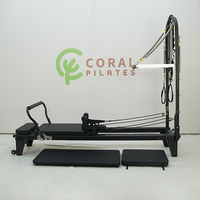 2026 Coral Prix usine OEM, vente en gros d'usine, Machine Pilates Reformer à structure en aluminium pour équipement commercial