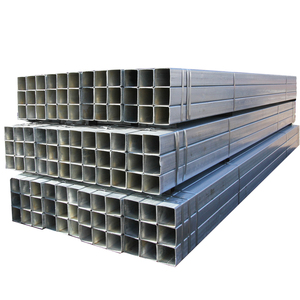 <span class=keywords><strong>18x18</strong></span> <span class=keywords><strong>Tube</strong></span> <span class=keywords><strong>carré</strong></span> en acier MS revêtu de zinc et de carbone Longueur 6m Technique ERW Prix certifié ASTM et ANSI par kg - Product Image 1