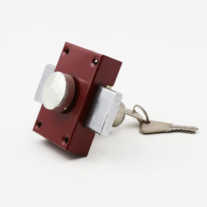 하이 퀄리티 도난 방지 사용자 정의 보안 림 게이트 도어 잠금 림 보안 야간 래치 열쇠 나무 문에 대 한 잠금 - Product Image 2