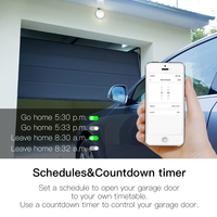 Tuya Smart Home sans fil WiFi ouvre-porte de garage ouvre-porte téléphone portable commande vocale prise en charge Alexa google Home US EU UK, AU