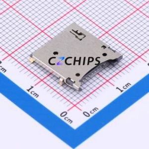 TF-404-ARP18 SD Card / Memory Card Connector SMD Connector Self-Return Type Standard SD Card Card Holder 1.67mm - Product Image 1