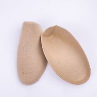 Embauchoirs en papier recyclable brun naturel, moulés en pulpe, pour chaussures