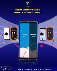 Flycdi LCD โทรศัพท์มือถือหน้าจอสัมผัสสำหรับ <span class=keywords><strong>VIVO</strong></span> <span class=keywords><strong>Y71</strong></span>/Y73 LCD โรงงานขายส่งรุ่นที่แตกต่างกัน - Product Image 5