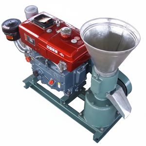 Desiel volaille broyage machine à granulés d'aliments pour animaux avec moteur diesel - Product Image 1