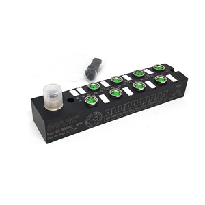 bibo SVLEC 8 Ports <b>Junction</b> <b>Box</b> Termination Wiht M12 Screw Terminal Block Connector - Product Image 2