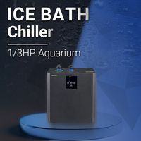 Qilong Usine Mini Refroidissement Par Eau Icebath Refroidisseur Machine Automatique Poissons Aquarium Affichage Réfrigération Refroidisseur Pompe Noyau