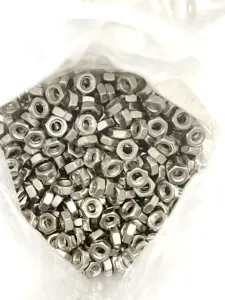 Aluminum Stainless Steel Brass Nylon Socket Cross Screws Nut Custom CNC Machining Parts Metal Machined Factory Chengshuo