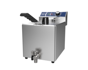 <span class=keywords><strong>Friteuse</strong></span> électrique professionnelle de comptoir <span class=keywords><strong>8L</strong></span> <span class=keywords><strong>avec</strong></span> valve de <span class=keywords><strong>vidange</strong></span> pour frites - Product Image 5