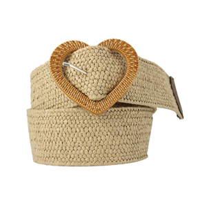 Cinturón <span class=keywords><strong>de</strong></span> Vestir Informal y Cómodo para <span class=keywords><strong>Mujer</strong></span>, Diseño <span class=keywords><strong>de</strong></span> Moda Honsen, Hebilla <span class=keywords><strong>de</strong></span> Aleación Negra, Tejido <span class=keywords><strong>de</strong></span> <span class=keywords><strong>Rafia</strong></span>, Longitud Ajustable <span class=keywords><strong>de</strong></span> 105-120 cm - Product Image 2