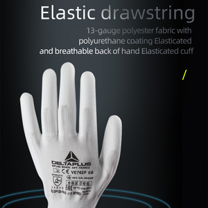 Guanti di Sicurezza Industriali all'Ingrosso in Materiale PU+Poliestere Resistenti al Taglio per Meccanici e Costruzioni Guanti Monouso - Product Image 1