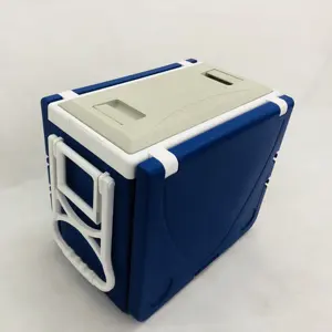 Caja refrigerada aislada multifuncional de alta capacidad personalizada para picnic con asas, ruedas, mesas y sillas