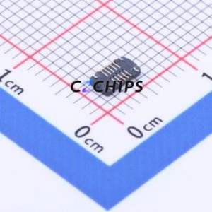 YXT-BB10-10S-02 Board-to-Board & Backplane Connector SMD,P=0.4mm Connector 10P 0.4mm Vertical Mount 2 - Product Image 2