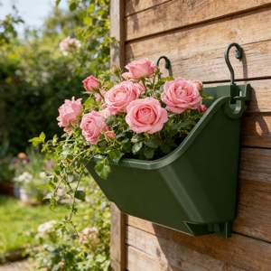 <span class=keywords><strong>Pot</strong></span> <span class=keywords><strong>de</strong></span> fleurs mural vertical en plastique résistant aux chocs et aux intempéries pour plantes et fleurs <span class=keywords><strong>de</strong></span> jardin - Product Image 1