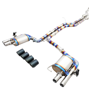 Sistema de <span class=keywords><strong>Escape</strong></span> para Automóvil <span class=keywords><strong>Audi</strong></span> S4 <span class=keywords><strong>S5</strong></span> B9 3.0T, Silenciador de <span class=keywords><strong>Escape</strong></span> Catback de Titanio, Tubos de <span class=keywords><strong>Escape</strong></span> - Product Image 4