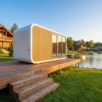 Maisonnette Modulaire Préfabriquée Moderne en Forme de Cabane Apple, Personnalisable, Prête à l'emploi pour l'Exportation – Prix Usine