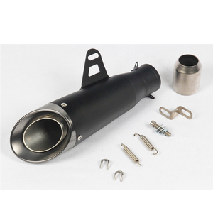 Phổ Xe Máy Xả 51Mm 61Mm Ống Thoát Sửa Đổi Moto Carbon Sợi Muffler Cho Benelli Trk 502 Msx125 - Product Image 6