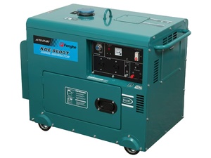 Générateurs diesel silencieux portables FH <span class=keywords><strong>MDG</strong></span> de petite taille 3KW/3KVA 5KW/5KVA 8KW/8KVA pour usage domestique, sortie monophasée AC, double refroidissement 50/60Hz - Product Image 2