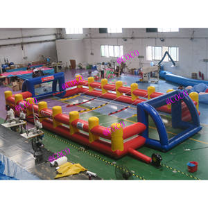 <span class=keywords><strong>Campo</strong></span> <span class=keywords><strong>da</strong></span> calcio gonfiabile personalizzato 12x6x2m con trasporto aereo gratuito a portata <span class=keywords><strong>di</strong></span> mano durevole PVC calcio all'aperto - Product Image 1